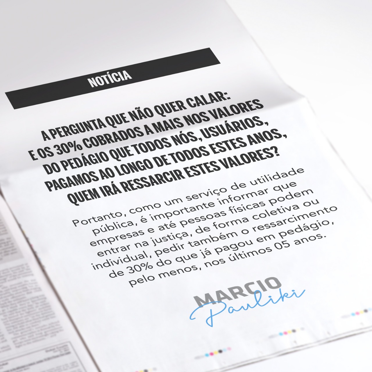 Fazer valer nossos direitos!