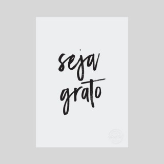 Seja Grato!